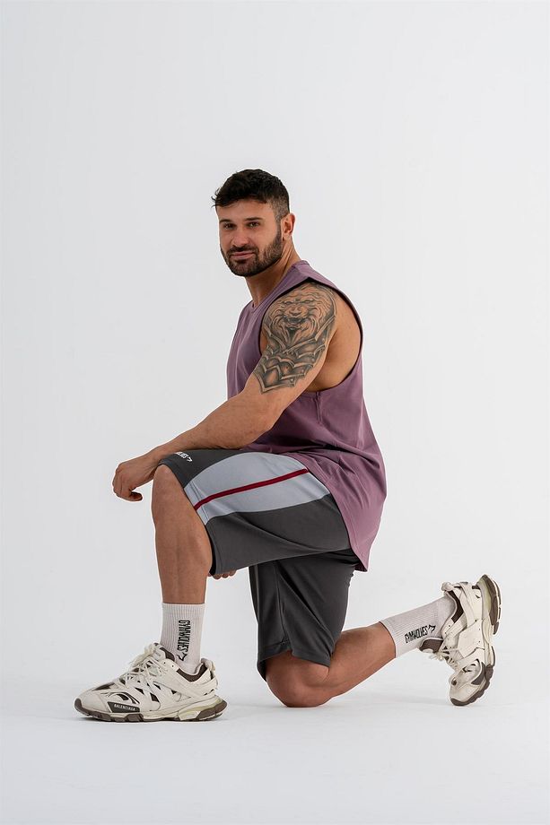 Erkek Basketbol Şort | Dark Grey | Spor Şort | - 6