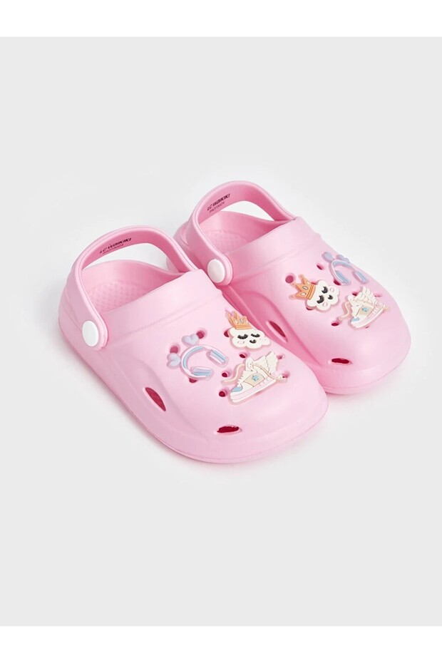 LCW STEPS Patch Detaylı Kız Çocuk Plaj Sandaleti - 1
