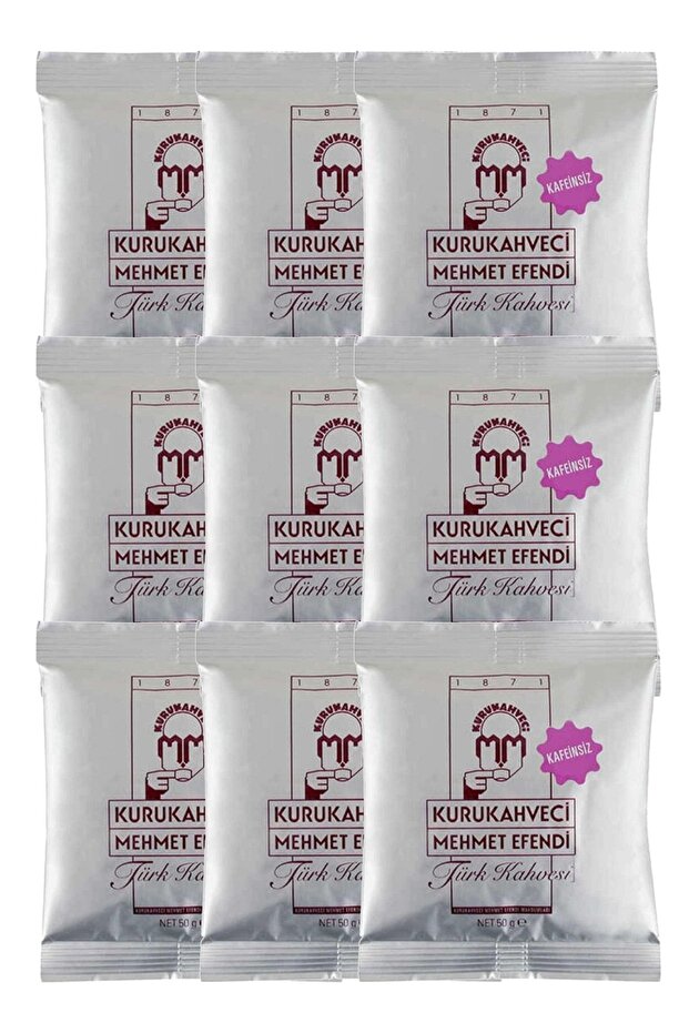 Non-Cafe Turkish Coffee 50 G Foil Packaging X 9 Pieces8690627421009