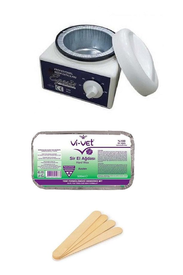 Ağda Seti - Azulen Kalıp Ağda - Ağda Makinesi - 1