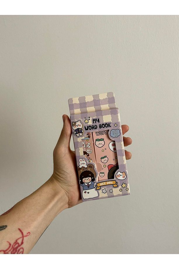 Kawaii Rabbit Word Book / Kelime Çalışma Defteri - 1