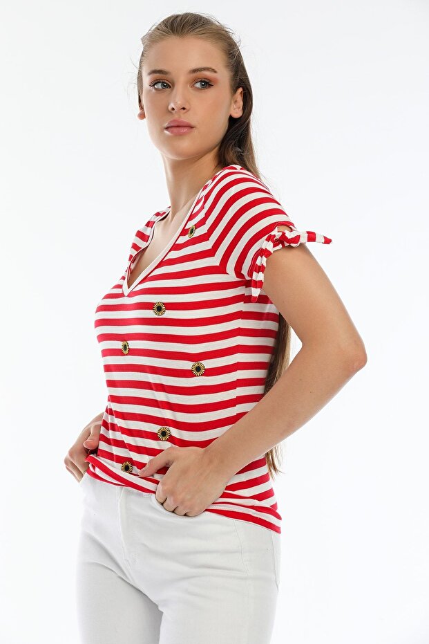 أحمر الخامس الرقبة مخطط الأساسية - 5