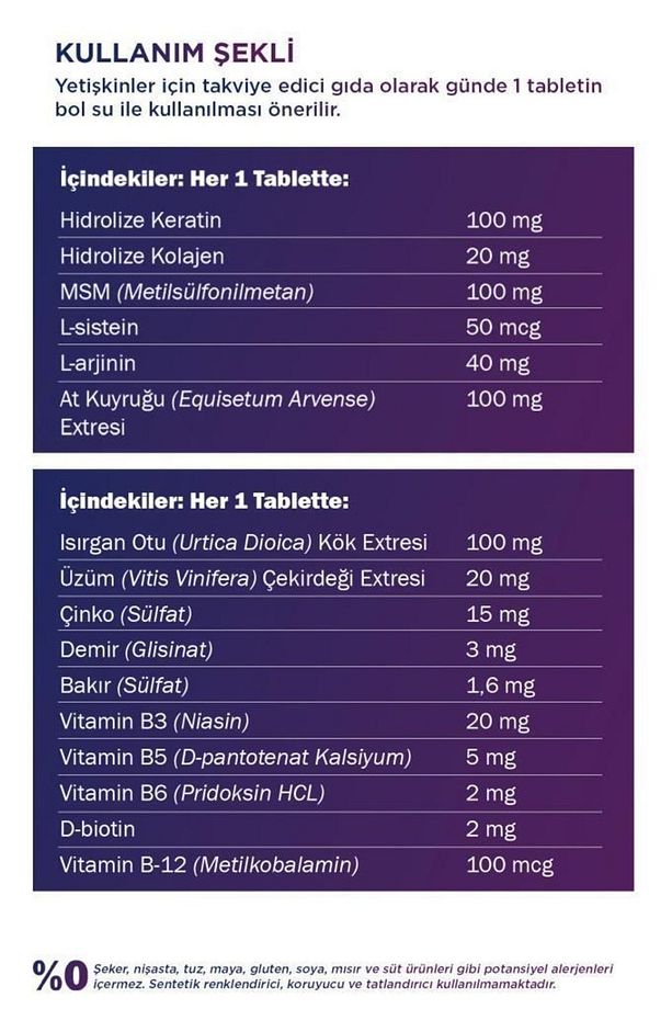 Forte Saç Dökülmesine Karşı 3 Lü Bakım Seti (şampuan+serum+tablet) - 7