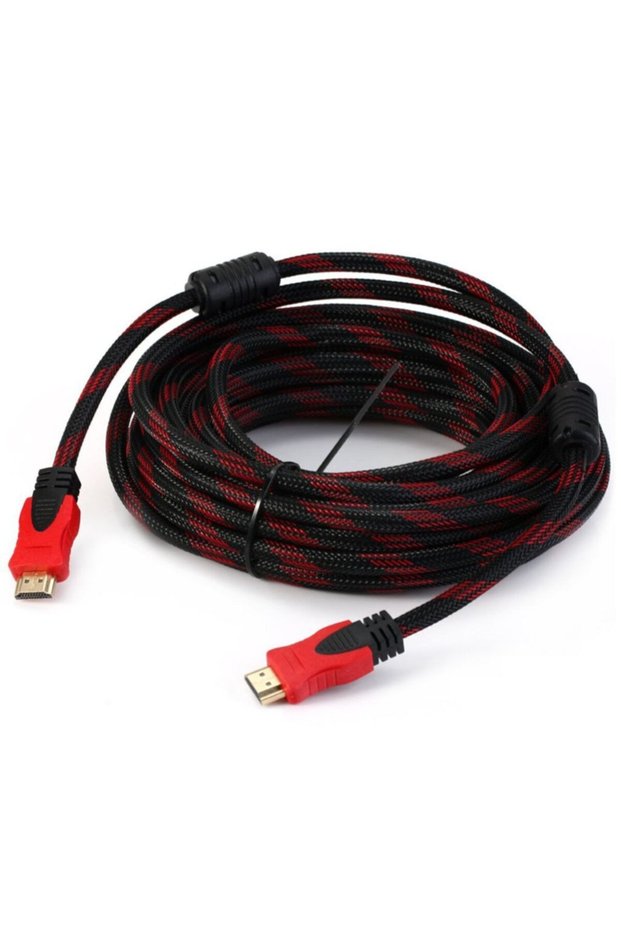 10 Meters Steel Braided Hdmi Cable Full HD 2160p Quality Wrapped
