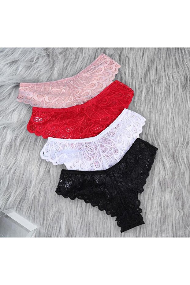 DANTELLİ BREZİLYA KÜLOT - 4