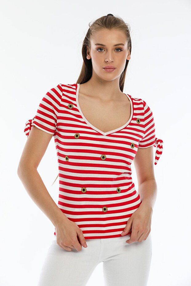 أحمر الخامس الرقبة مخطط الأساسية - 1