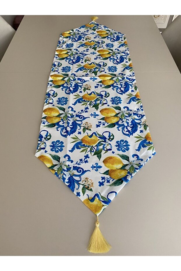 Limon Desenli Runner - 1