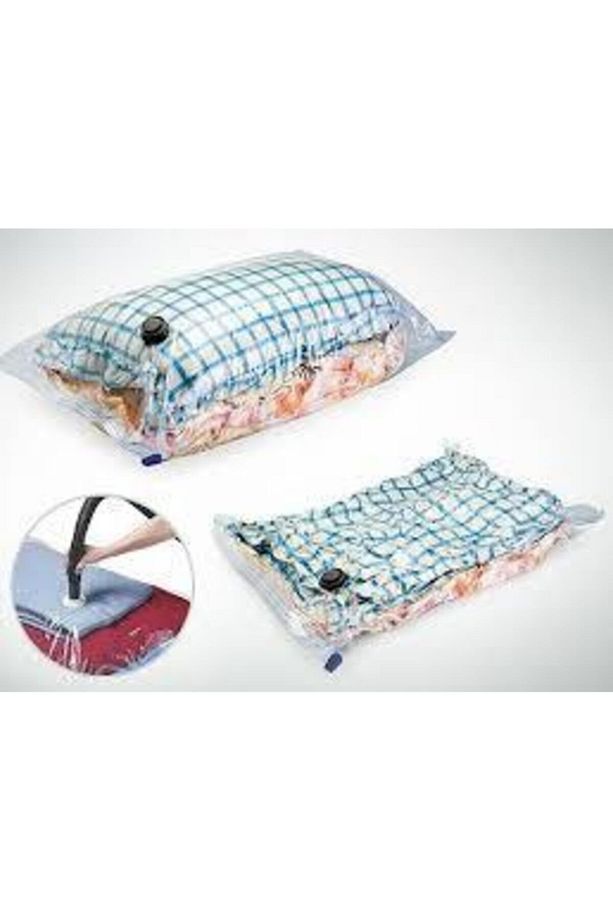 Vakumlu Poşet Vakumlu Torba Vakumlu Hurç 2 Adet Jumbo(73x130cm) - 7