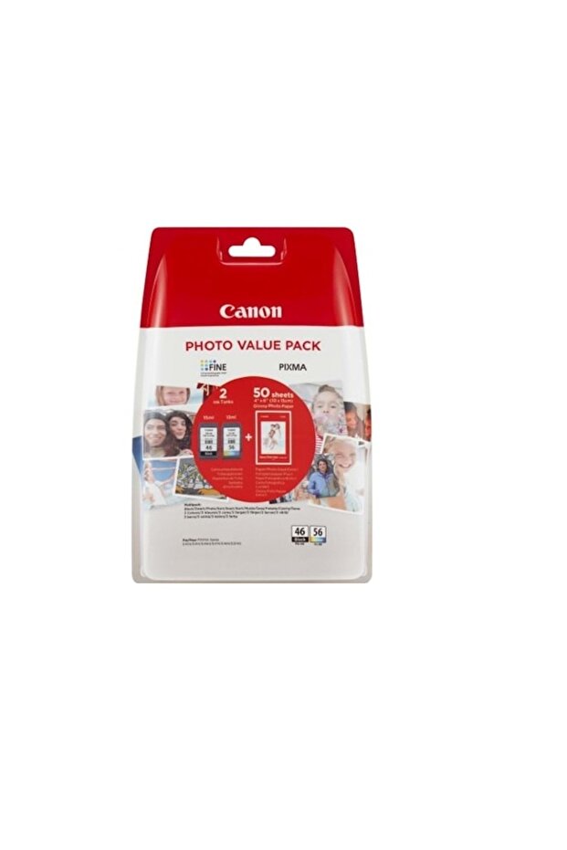 Pg-46/cl-56 Pixma E404/e414/e464/e484 Siyah - 1