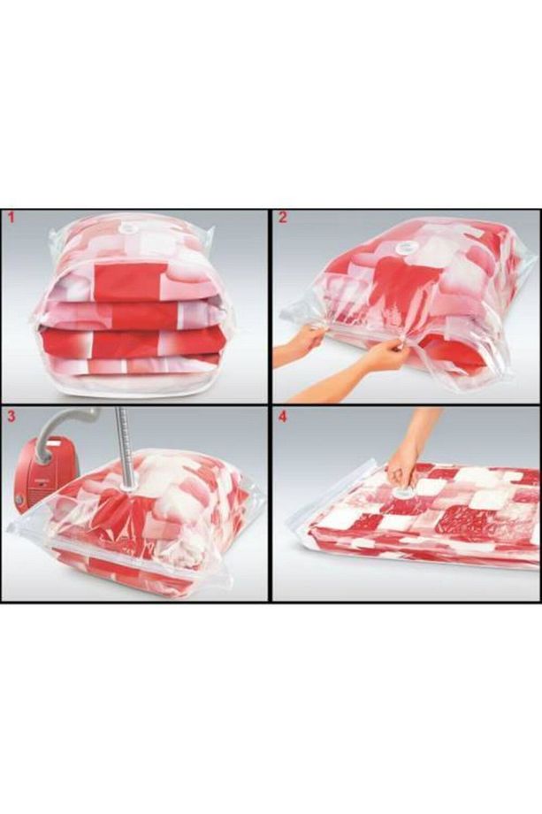 Vakumlu Poşet Vakumlu Torba Vakumlu Hurç 2 Adet Jumbo(73x130cm) - 5