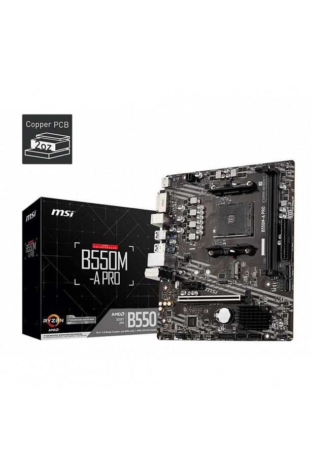 B550m-a Pro B550 2xddr4 Dvı+hdmı 16x 1xm2 Am4 Anakart - 1