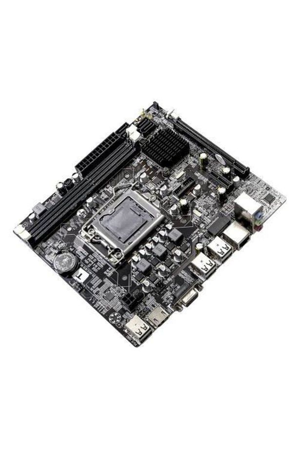 H61c Intel H61 1600 Mhz Ddr3 Soket 1155 Matx Anakart - 1