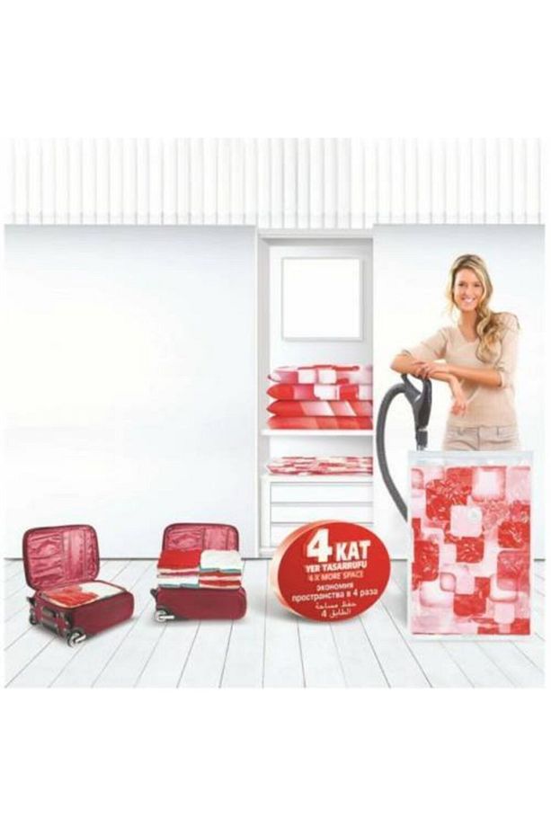 Vakumlu Poşet Vakumlu Torba Vakumlu Hurç 2 Adet Jumbo(73x130cm) - 3