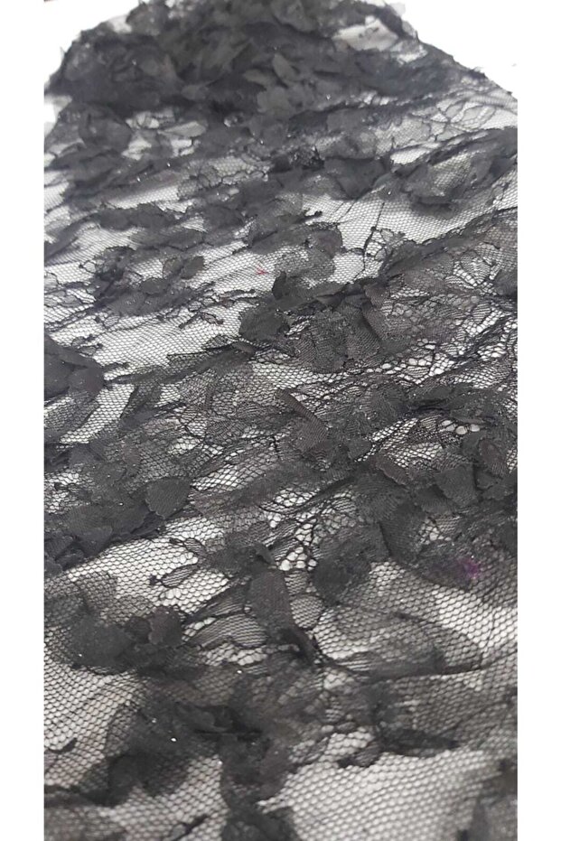 Black Glitter Lace Lacquer