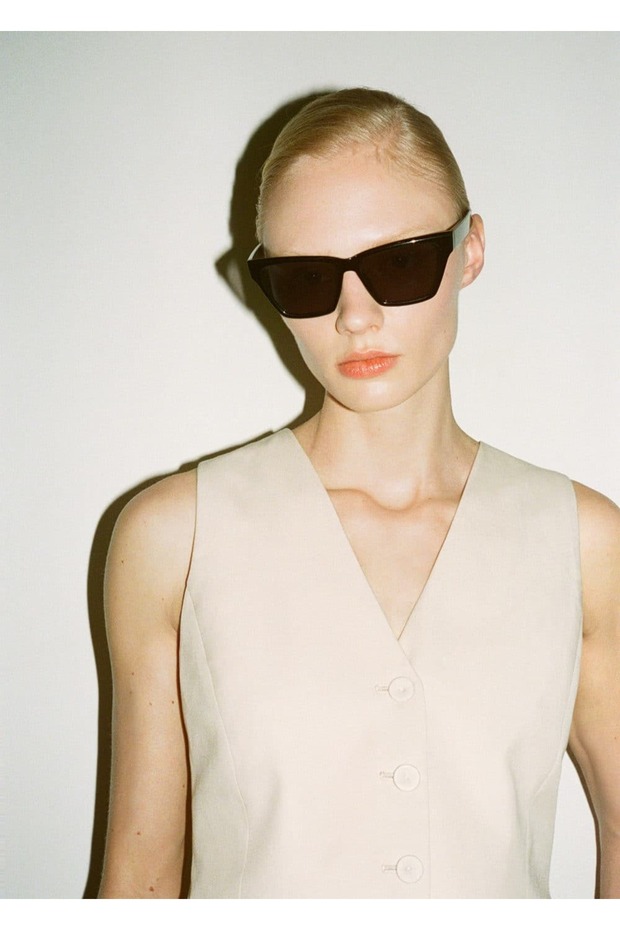 Düğmeli takım yelek - 7