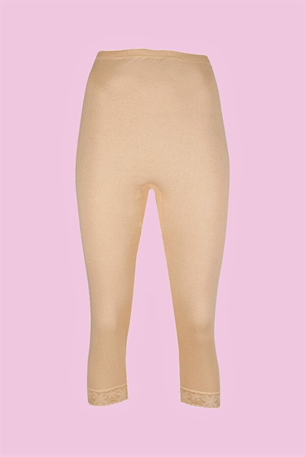 Women's Skin Ribbed Lace Mesh Knee Lengths 6-Piece
