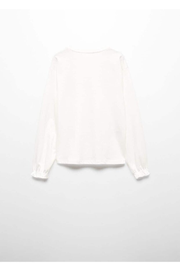 Pullu yazılı tişört - 2