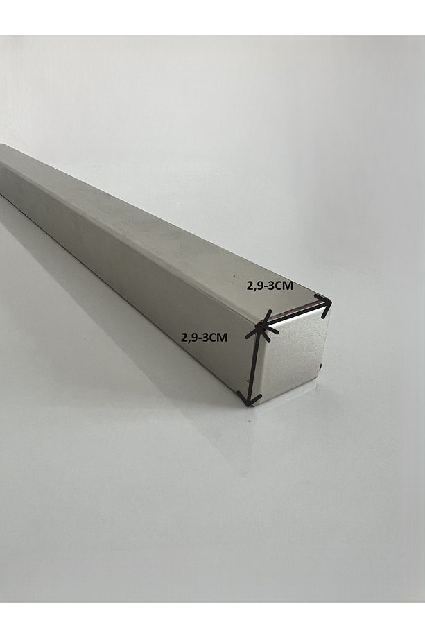Çelik Kapı çekme kolu KARE tip 30CM AYARLANABİLİR SİSTEM - 2
