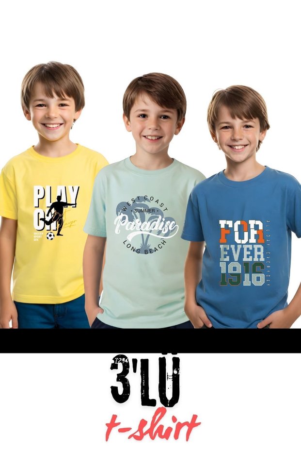 T-Shirts - Blue - Relaxed fit