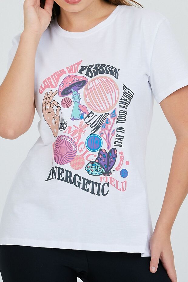 واجهة بيضاء مطبوعة أساسية - 2