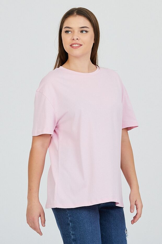 Pink 100% Cotton T-shirt