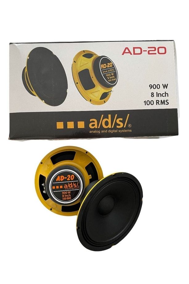 Bm Audio Boschmann Ads 900 Watt 100 Rms 20 Cm Midrange Hoparlör 2 Adet - 3