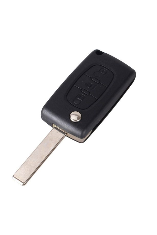Citroen C4 C5 Picasso 3 Butonlu Far Tuşlu Sustalı Anahtar Kumanda Kabı - 2