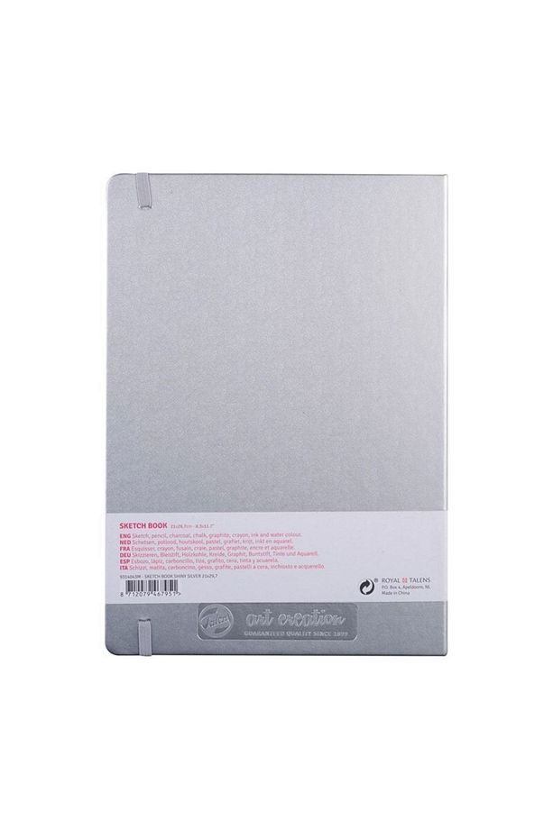 Art Creation Sketchbook Shiny Silver 21x30cm 140gr 80 Yaprak - 2