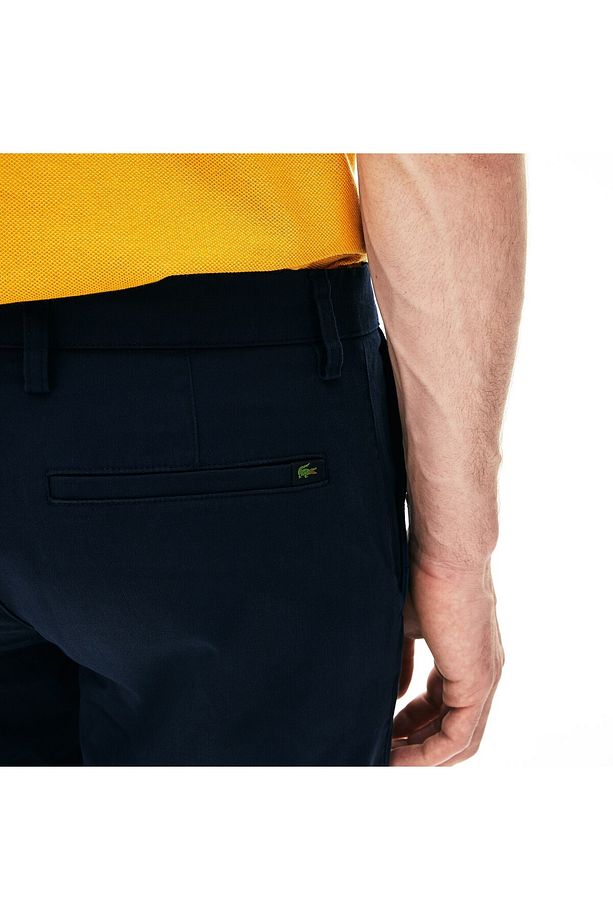 Erkek Slim Fit Lacivert Bermuda - 7