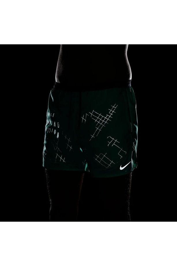 Dri-Fit Stride Run Division 13cm  Brief-Lined Running Erkek  yeşil koşu spor Şort dq6549 - 2