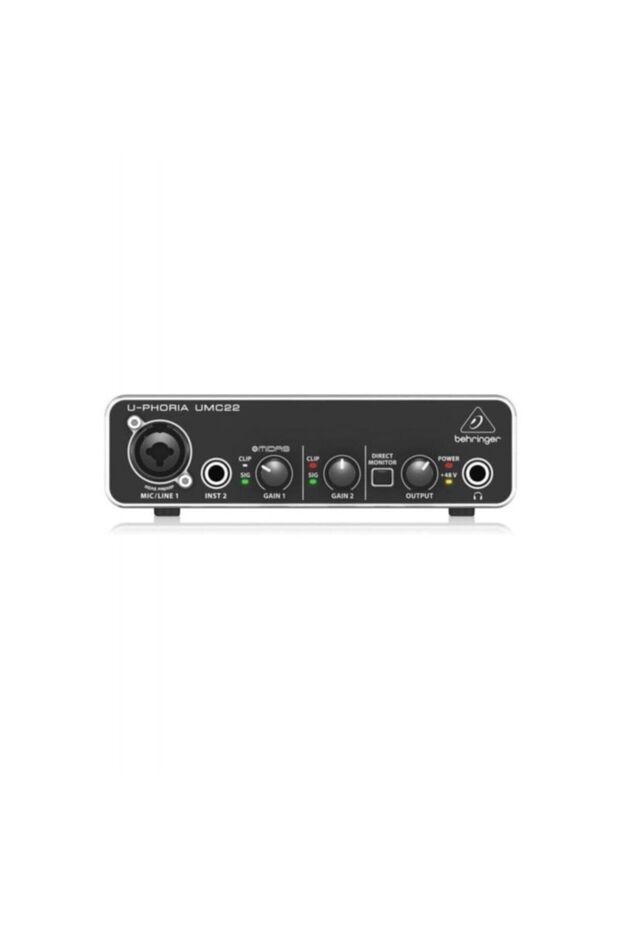 Behrınger Umc22 Midas Mikrofon Preamfi 2 X 2 Usb Ses Kartı - 2