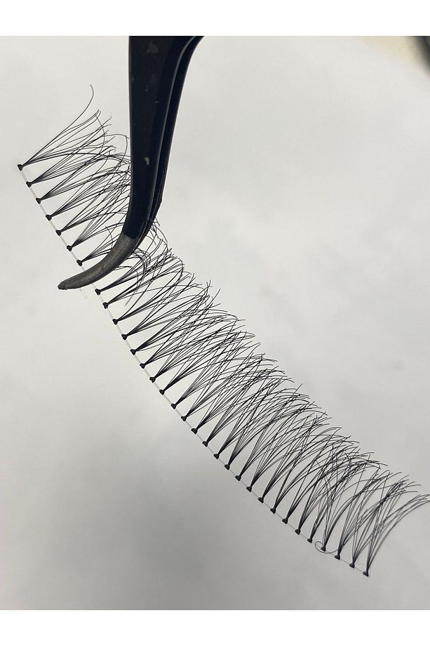 Ekspres Kirpik (İPLİ KİRPİK) Klasik Kirpik 5 Ip 12mm Siyah - 3