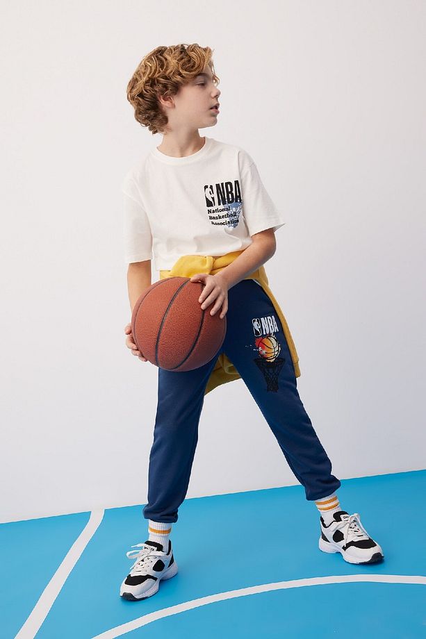 Erkek Çocuk NBA Wordmark Eşofman Altı B6834A824SP - 3
