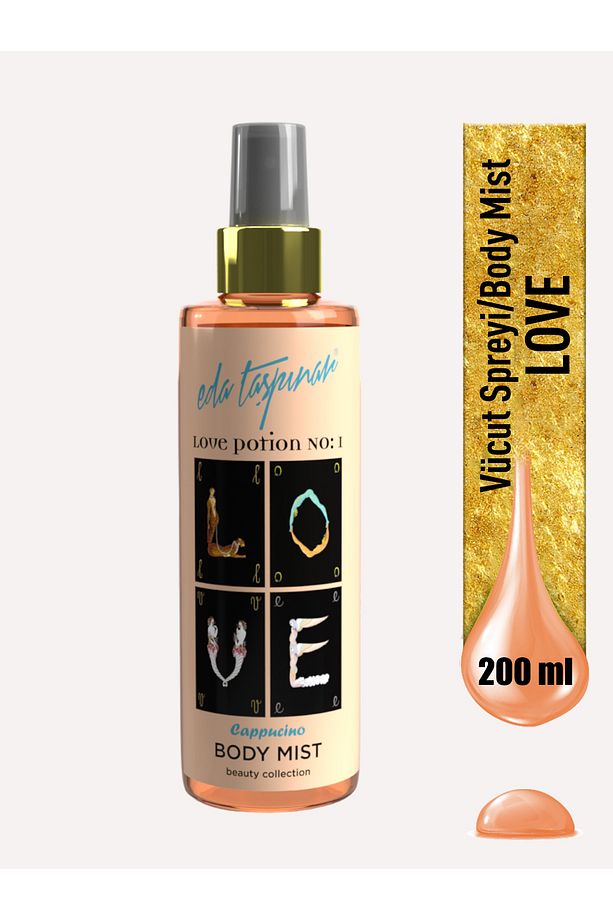 Love Potion No:1 Body Mist Vücut Spreyi 200ml. - 1
