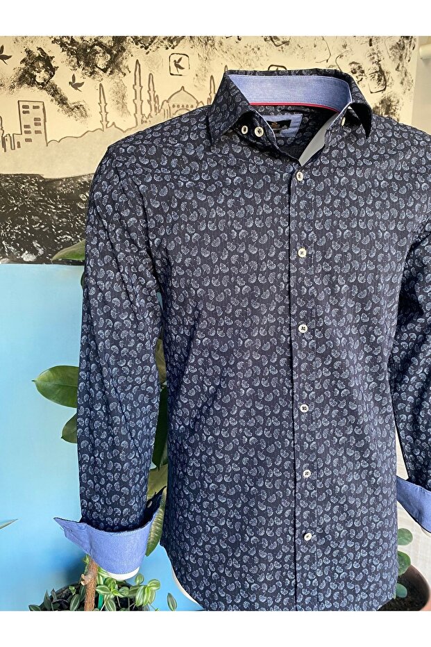 قميص ليكرا مطبوع - 3