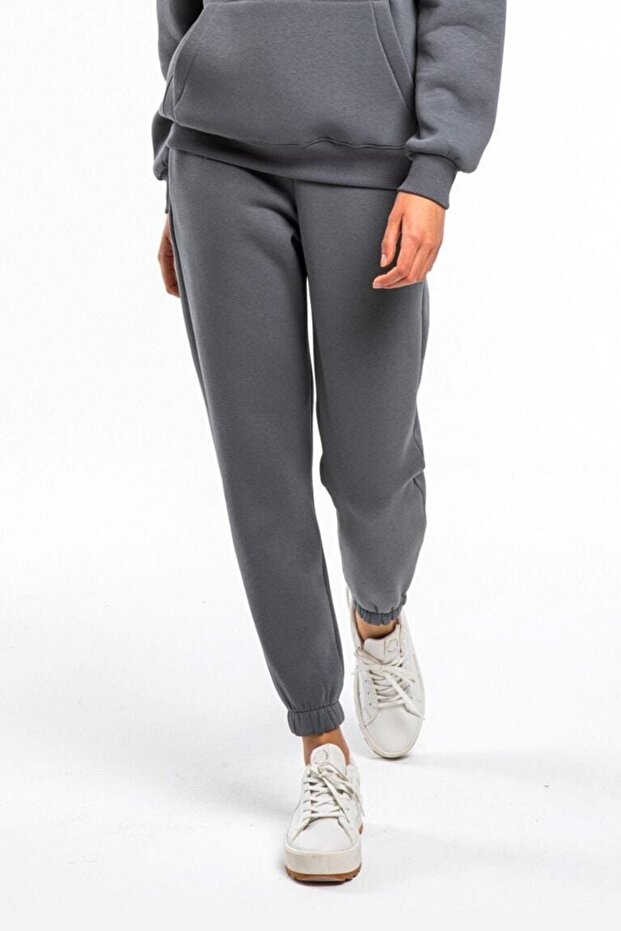 3 خيوط عالية الخصر Sweatpants - 1