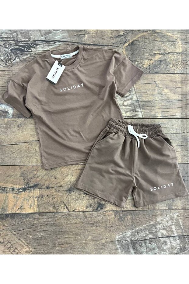 Soliday Unisex T-Shirt Shorts Set
