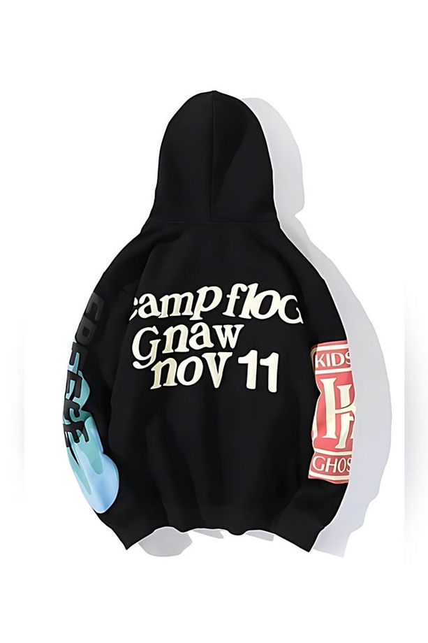 Impavido Pamuklu Unisex Oversize Basic Bisiklet Yaka Sweatshirt - 2