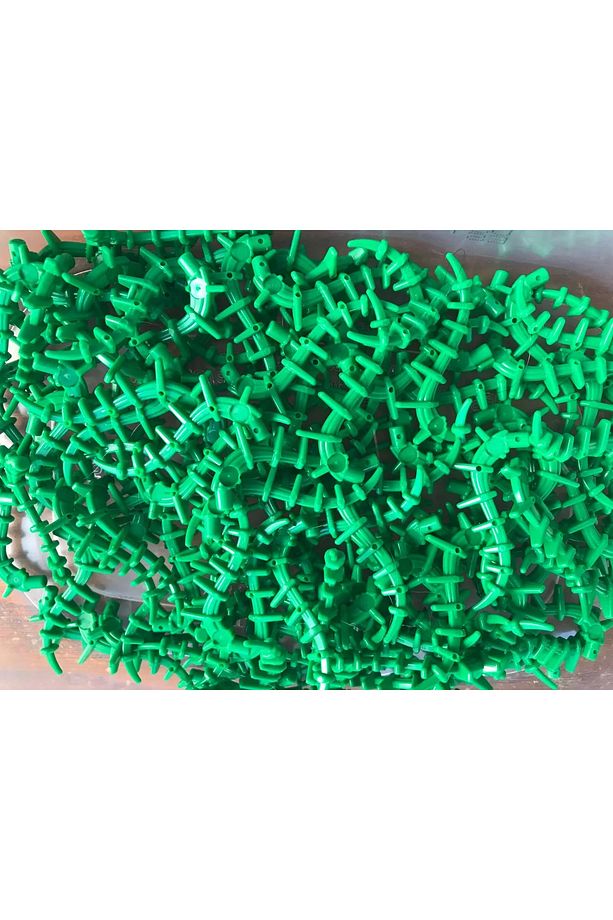 25 Adet Yeşil Bitki Asma Deniz Yosunu / Ek Çivili / Bionicle Spine - 1