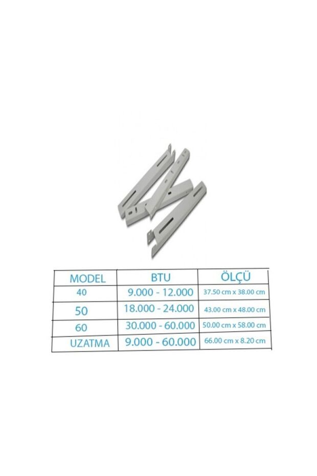 YÇS Klima Dış Ünite Ayağı Konsolu 18000 24000 BTU 50'lik - 4