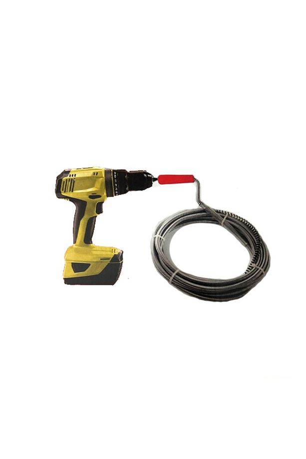 Lavabo Ve Gider Kanal Açıcı Sprali Matkap Ucuna Takılan Susta Bmx-745 6mm 3mt 9mm 3mt 2 Adet - 1