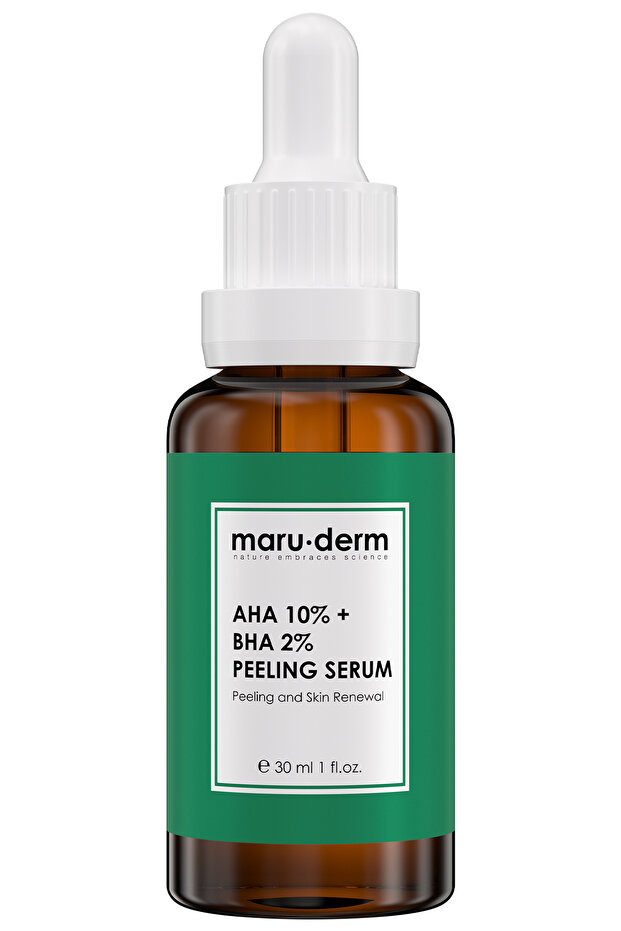Aha 10% + Bha 2% Anti-Blemish & Skin Tone Equalizing Peeling Mask Skin Care Serum 30 ml