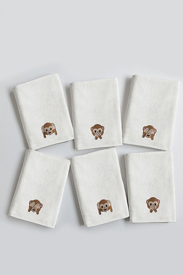 30x50cm 6 Pieces Hand Towels| Face Towel| Kitchen Towel