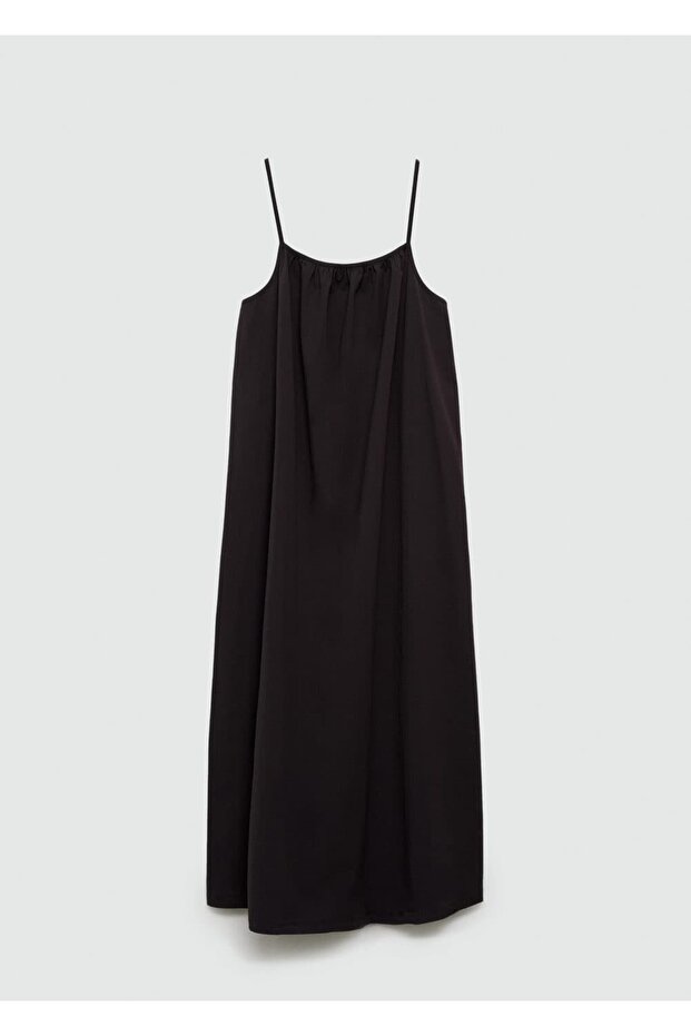 Uzun Askılı Elbise - 3