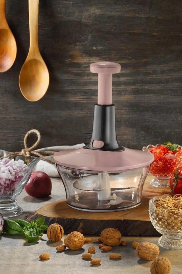 Vip Ahmet 1500 ml Pink Hand Rondo - Practical Push-on VP-017