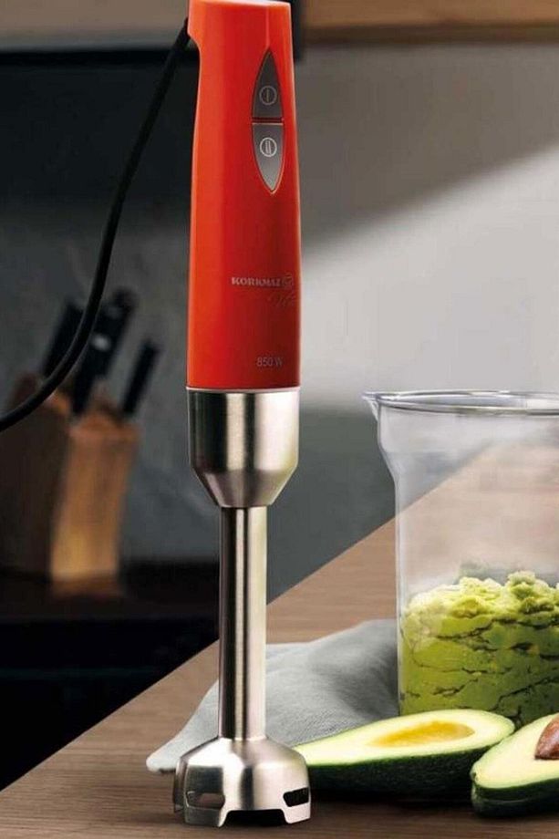 Vertex Duo Inox/kırmızı Blender Set - 3