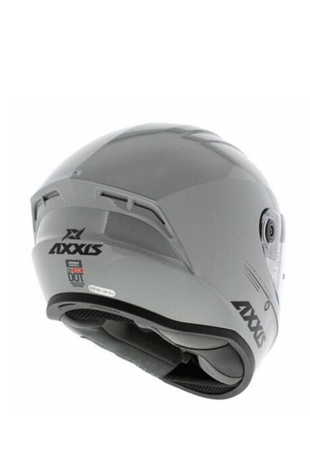 Ff112d Draken S Solid V.2 A2 Gloss Gray Kask Xl Beden (ÇİFT VİZÖR) - 2