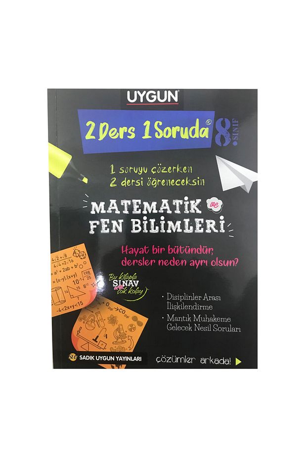 8. Sınıf 2 Ders 1 Soruda Matematik Ve Fen Bilimleri - 2