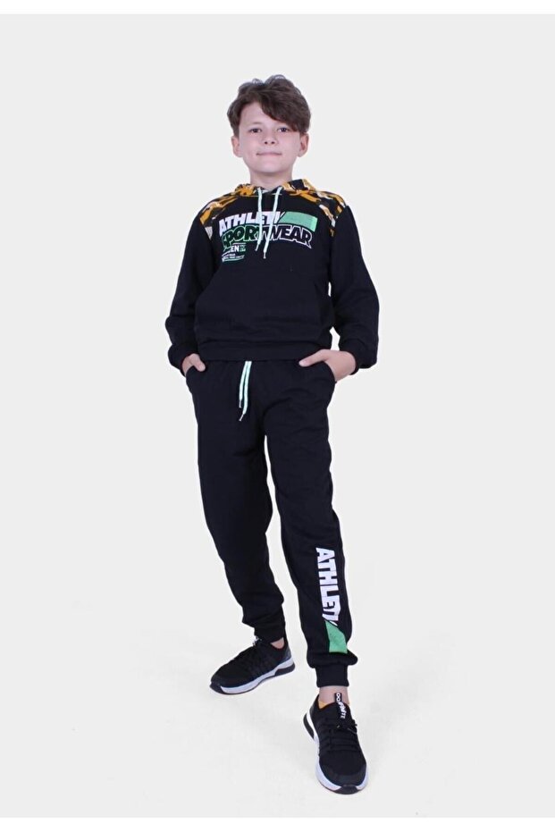 BOY BOY'S TOP SET WITH POCKET DETAIL
