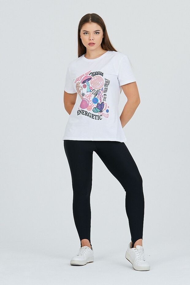 واجهة بيضاء مطبوعة أساسية - 1